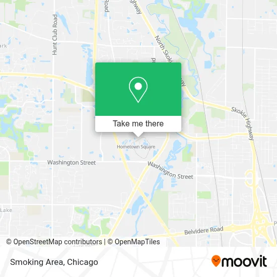Smoking Area map