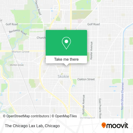 The Chicago Lax Lab map