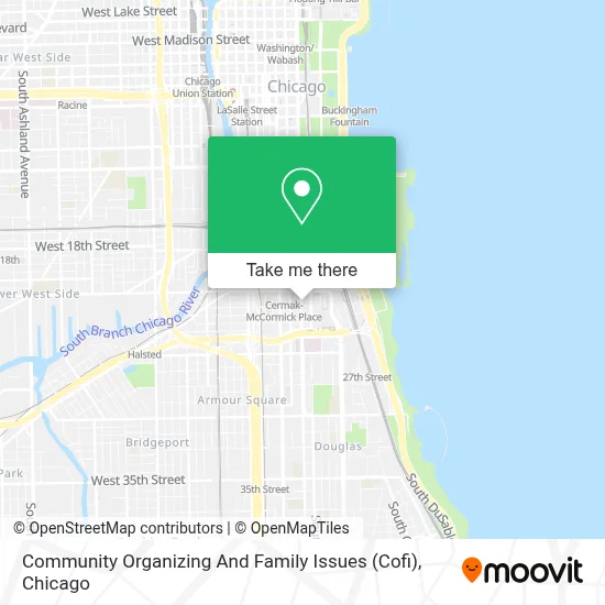 Community Organizing And Family Issues (Cofi) map