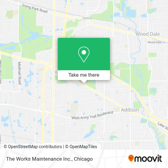 The Works Maintenance Inc. map