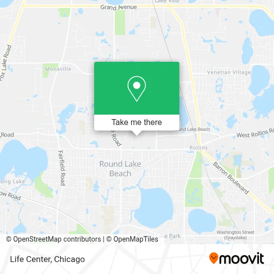 Life Center map