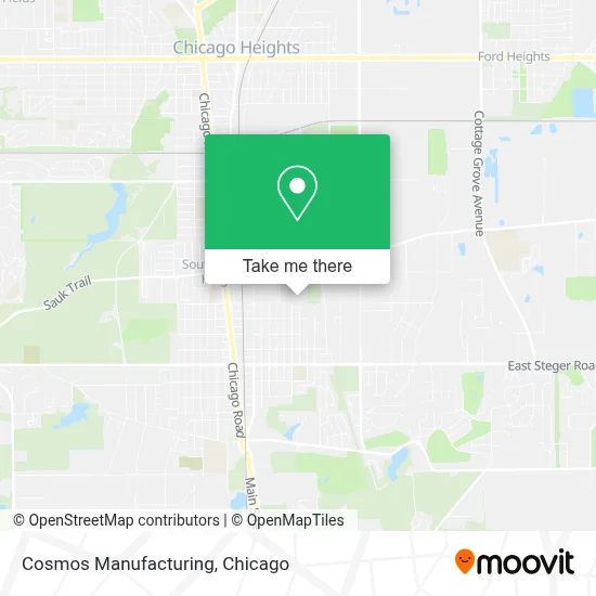 Cosmos Manufacturing map