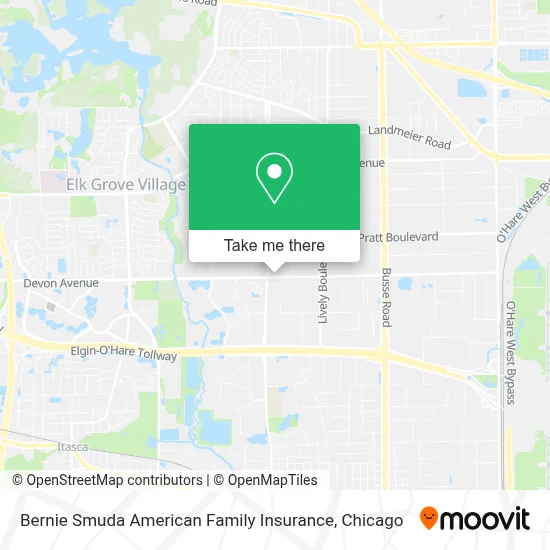 Bernie Smuda American Family Insurance map