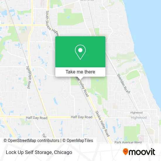 Lock Up Self Storage map