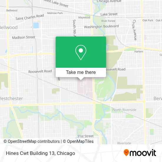 Hines Cwt Building 13 map