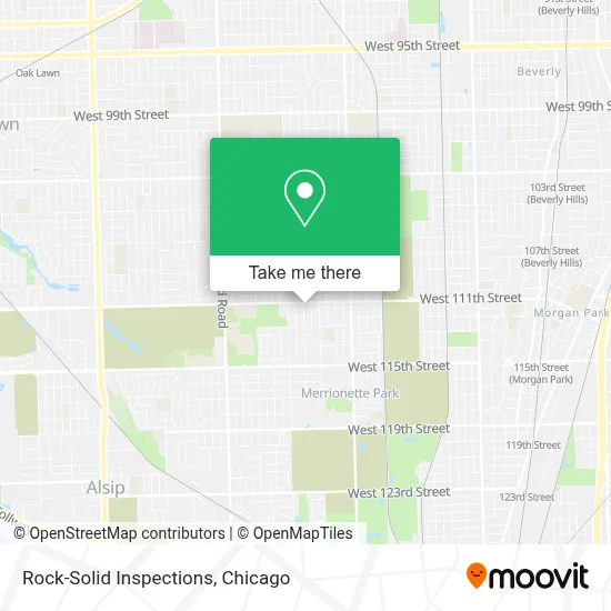 Rock-Solid Inspections map