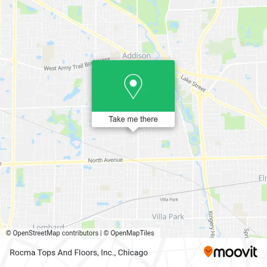 Rocma Tops And Floors, Inc. map