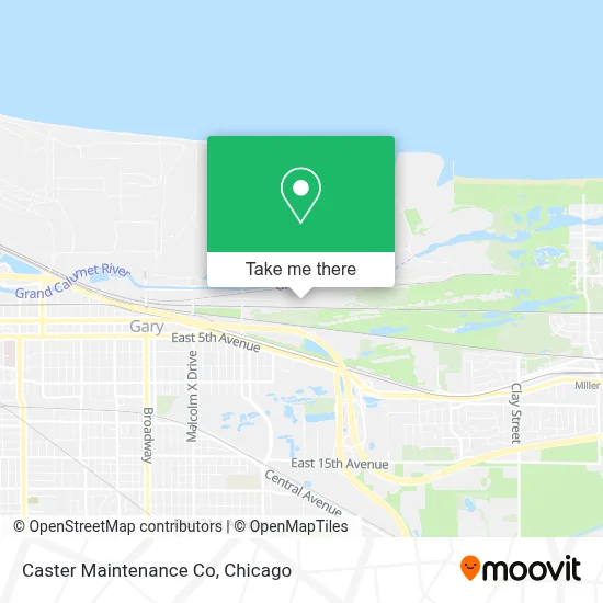 Caster Maintenance Co map