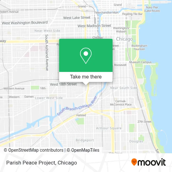 Parish Peace Project map