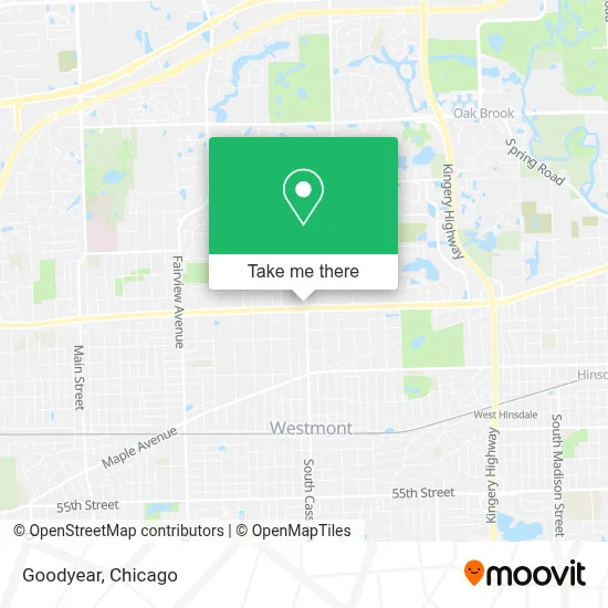 Goodyear map