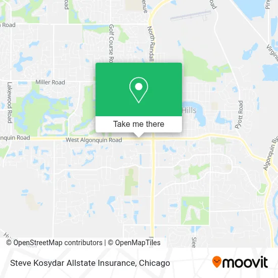 Steve Kosydar Allstate Insurance map