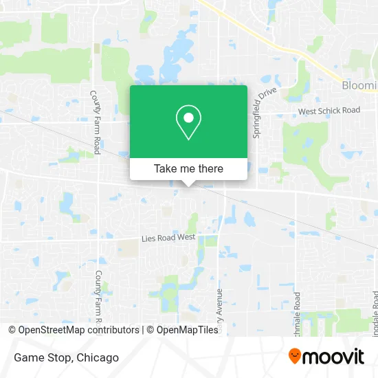 Game Stop map