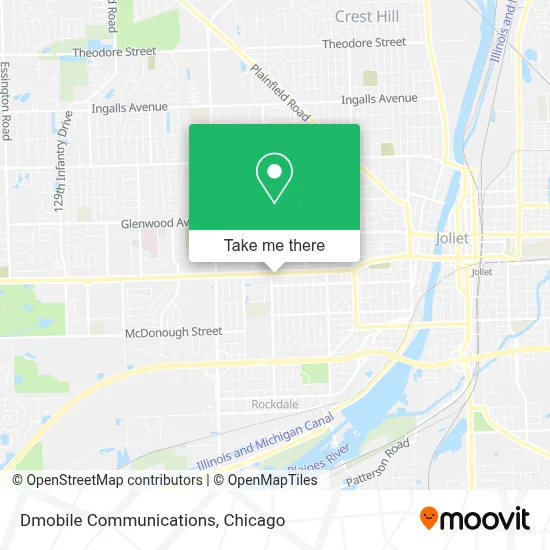 Dmobile Communications map