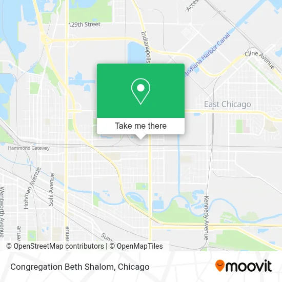 Congregation Beth Shalom map