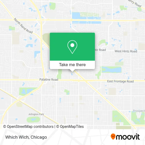 Which Wich map