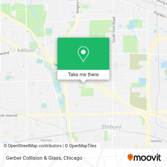 Gerber Collision & Glass map
