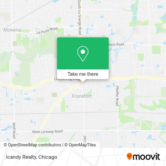 Icandy Realty map