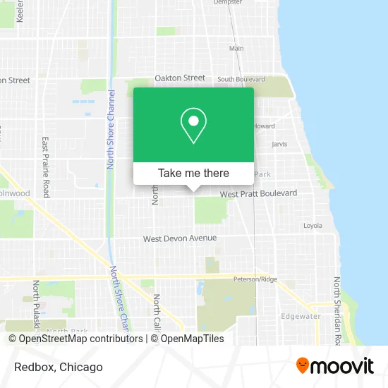 Redbox map