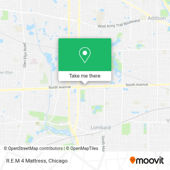 R.E.M 4 Mattress map