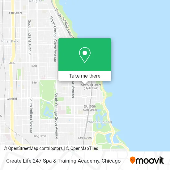 Create Life 247 Spa & Training Academy map
