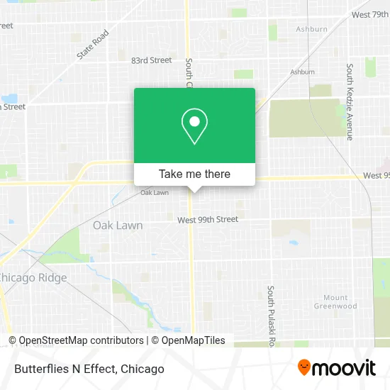 Butterflies N Effect map