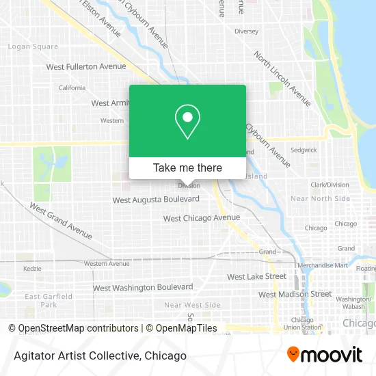 Agitator Artist Collective map