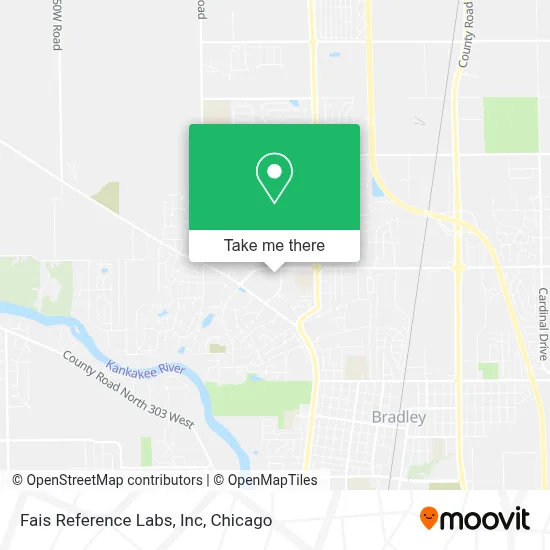 Fais Reference Labs, Inc map