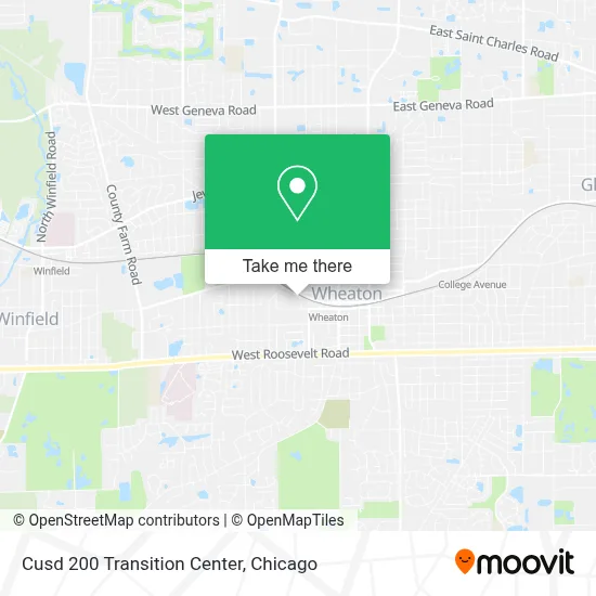 Cusd 200 Transition Center map