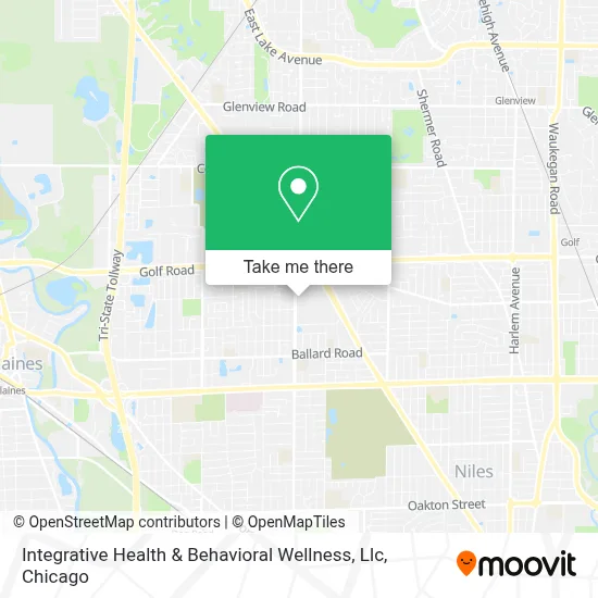 Integrative Health & Behavioral Wellness, Llc map