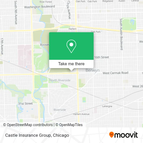 Castle Insurance Group map
