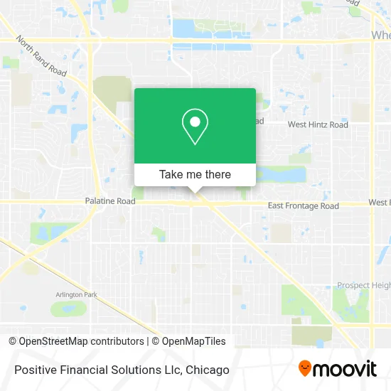 Positive Financial Solutions Llc map