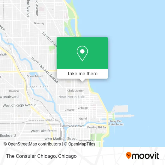 The Consular Chicago map