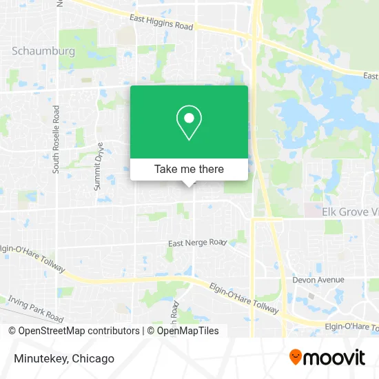 Minutekey map