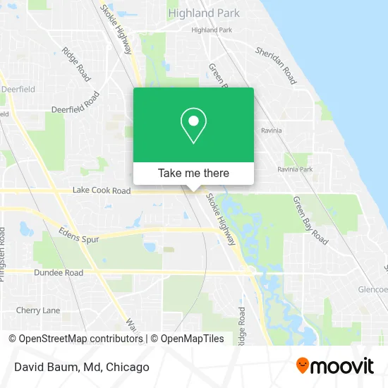 David Baum, Md map