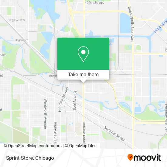 Sprint Store map