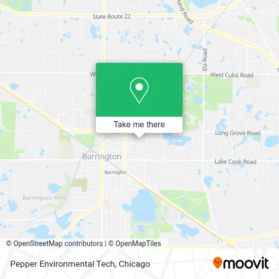 Pepper Environmental Tech map