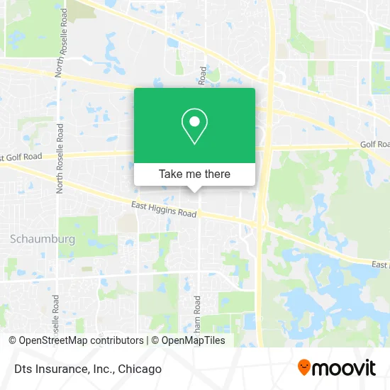 Dts Insurance, Inc. map