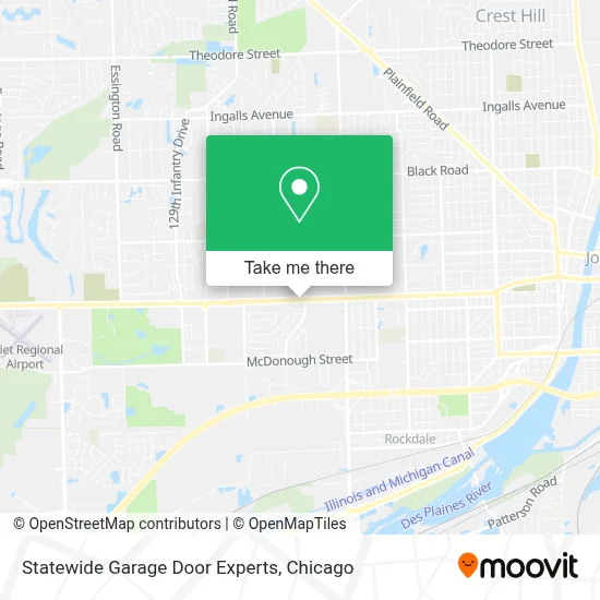 Statewide Garage Door Experts map