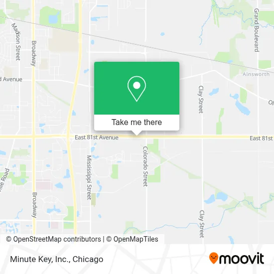 Minute Key, Inc. map