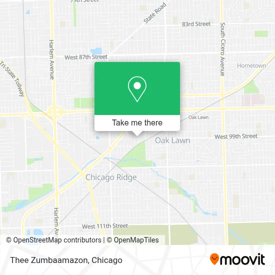 Thee Zumbaamazon map