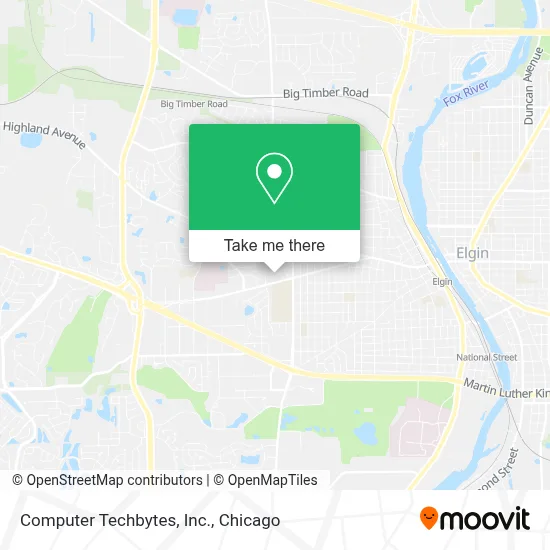 Computer Techbytes, Inc. map