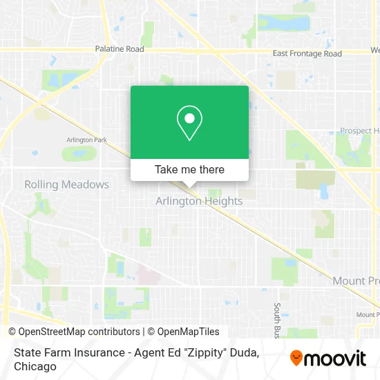 State Farm Insurance - Agent Ed "Zippity" Duda map