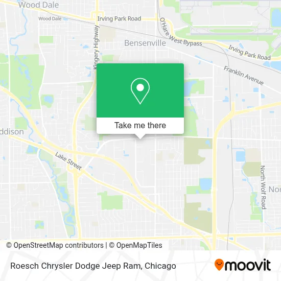 Roesch Chrysler Dodge Jeep Ram map