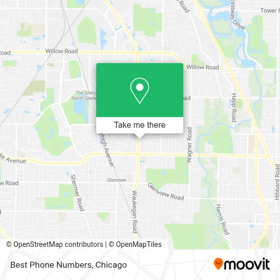 Best Phone Numbers map