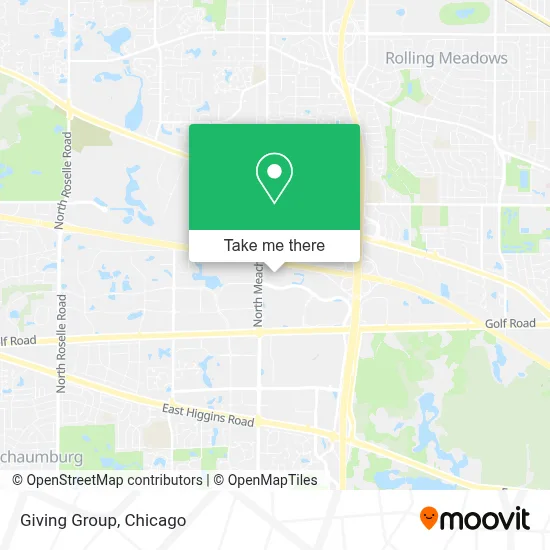 Giving Group map