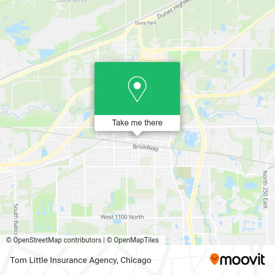 Tom Little Insurance Agency map