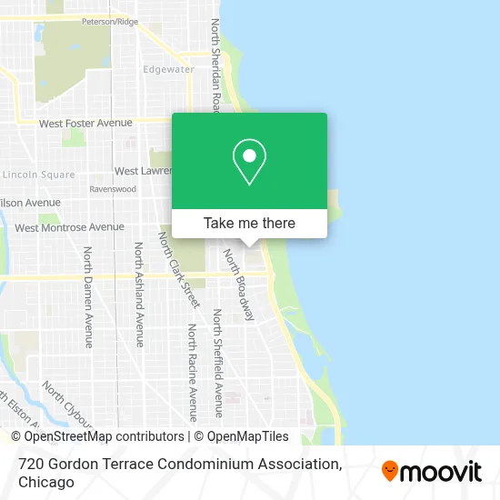 720 Gordon Terrace Condominium Association map
