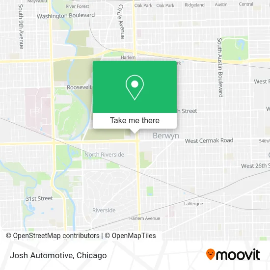 Josh Automotive map