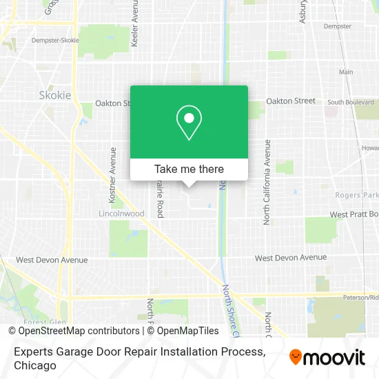 Experts Garage Door Repair Installation Process map