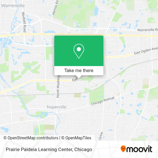 Prairie Paideia Learning Center map